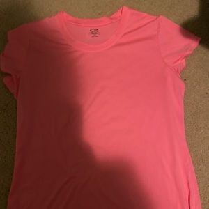 Pink work out shirt